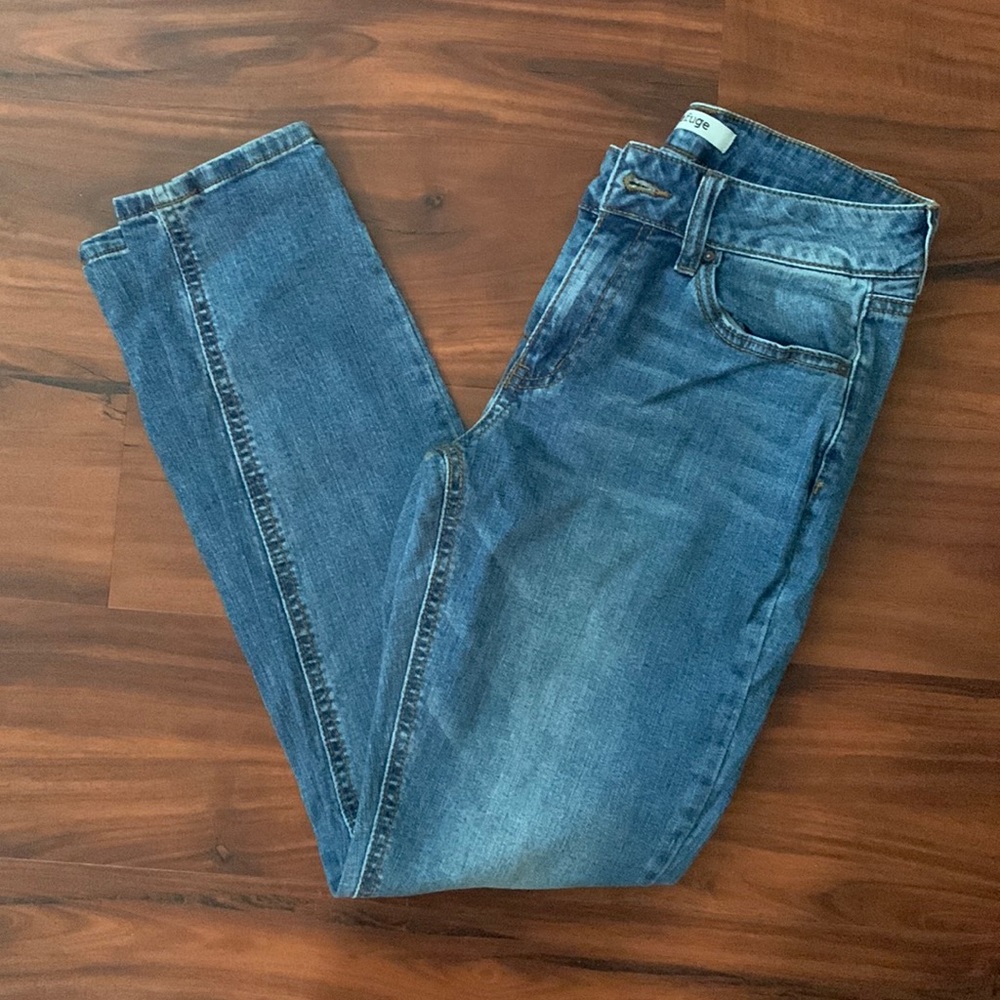 Straight leg jeans